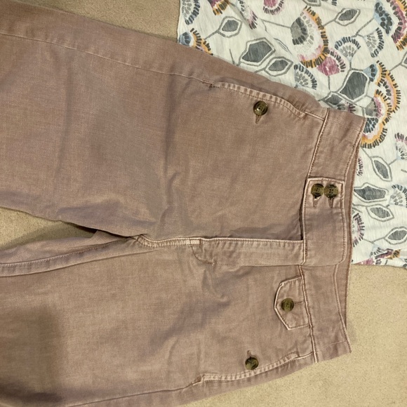 Dusty rose crop pants - Picture 2 of 5